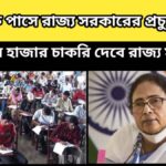 West Bengal government job-মাধ্যমিক উচ্চমাধ্যমিক পাশে রাজ্য সরকারের প্রচুর নিয়োগ – হাজার হাজার চাকরি দেবে রাজ্য সরকার